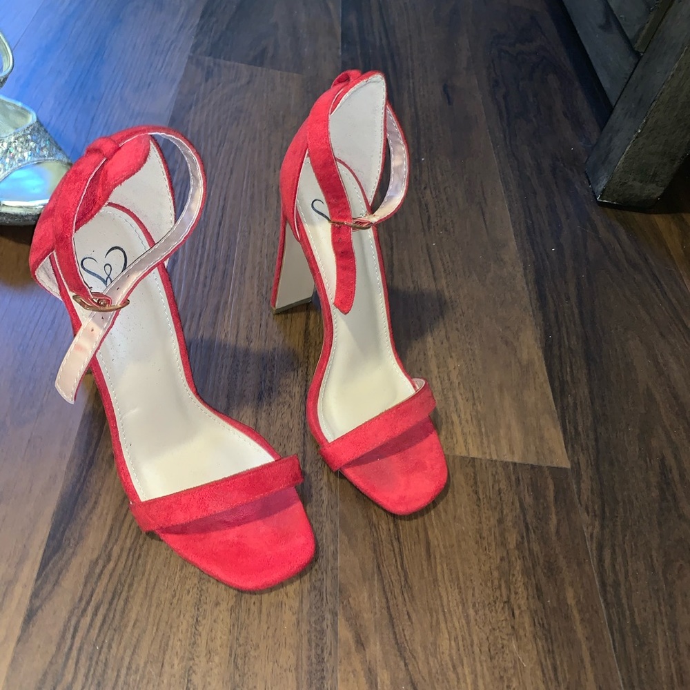 Windsor Red High Heels